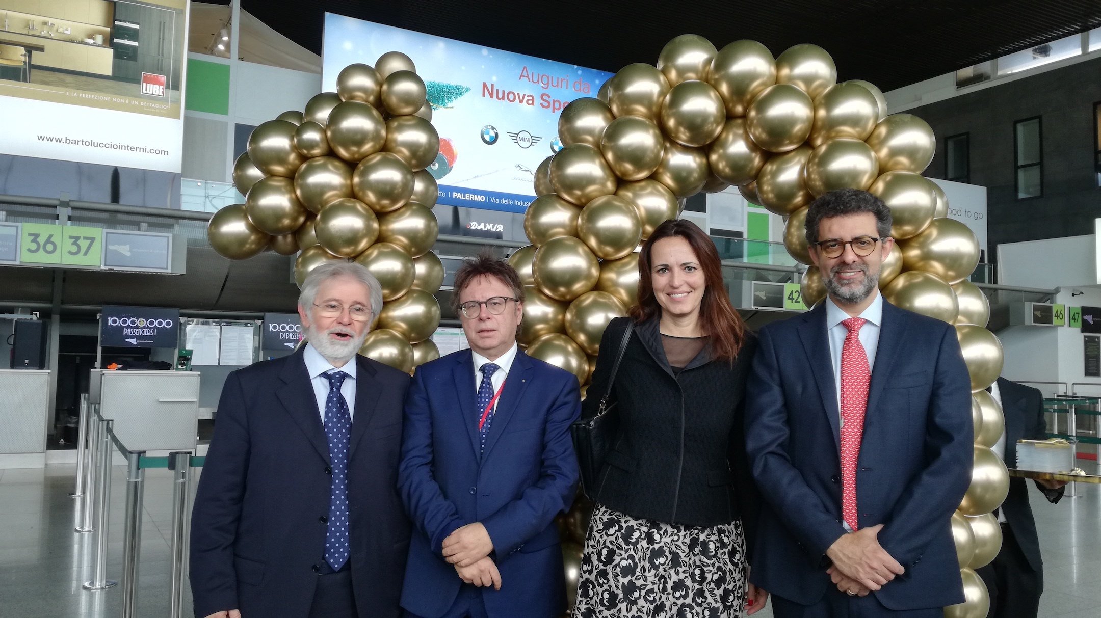 SAC: laeroporto di Catania festeggia i 10 milioni di passeggeri